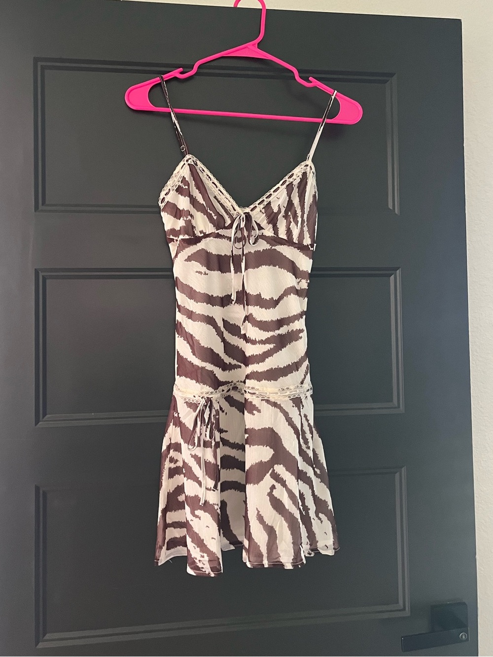 Princess Polly zebra print dress